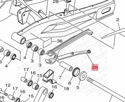 MT07 ZİNCİR KEÇESİ (2021-2022)