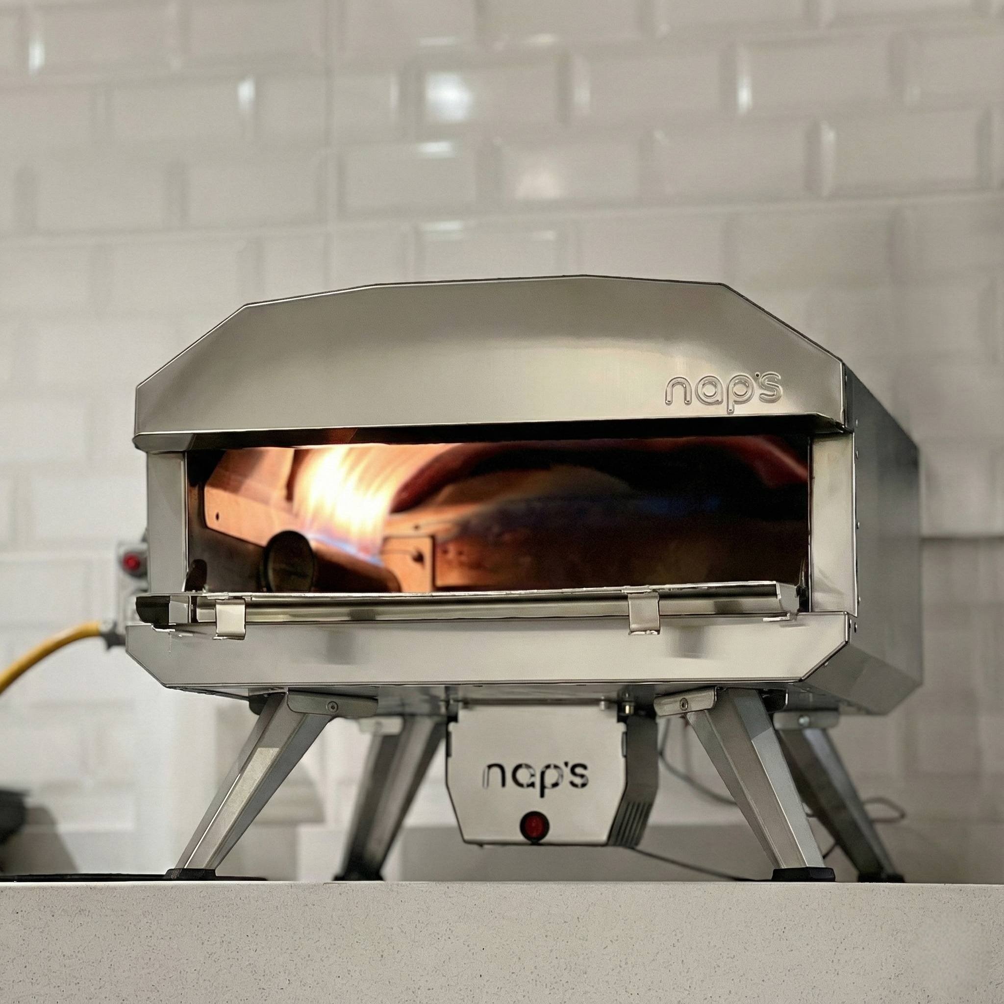 N40G Pro Steel Spin Set | Döner Tabanlı Pizza Fırını