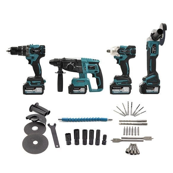 STAHLKRAFT STH 9944 21V 4'lü Set: Vidalama Somun Sıkma Hilti