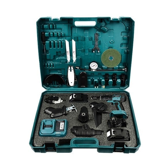STAHLKRAFT STH 9977 21V 7 Başlıklı Multi Tool Set: Matkap Hilti