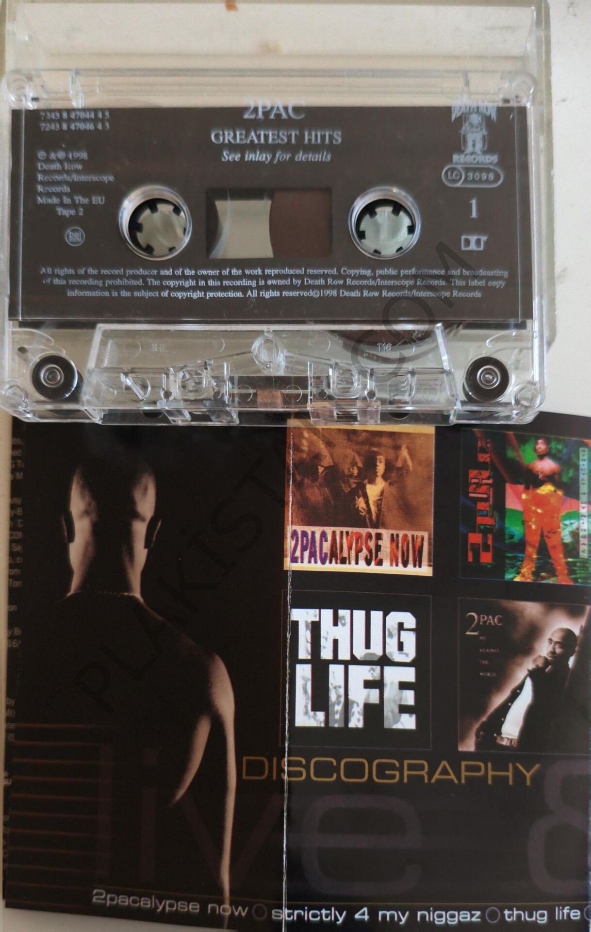 2Pac – Greatest Hits plak | Plakistan