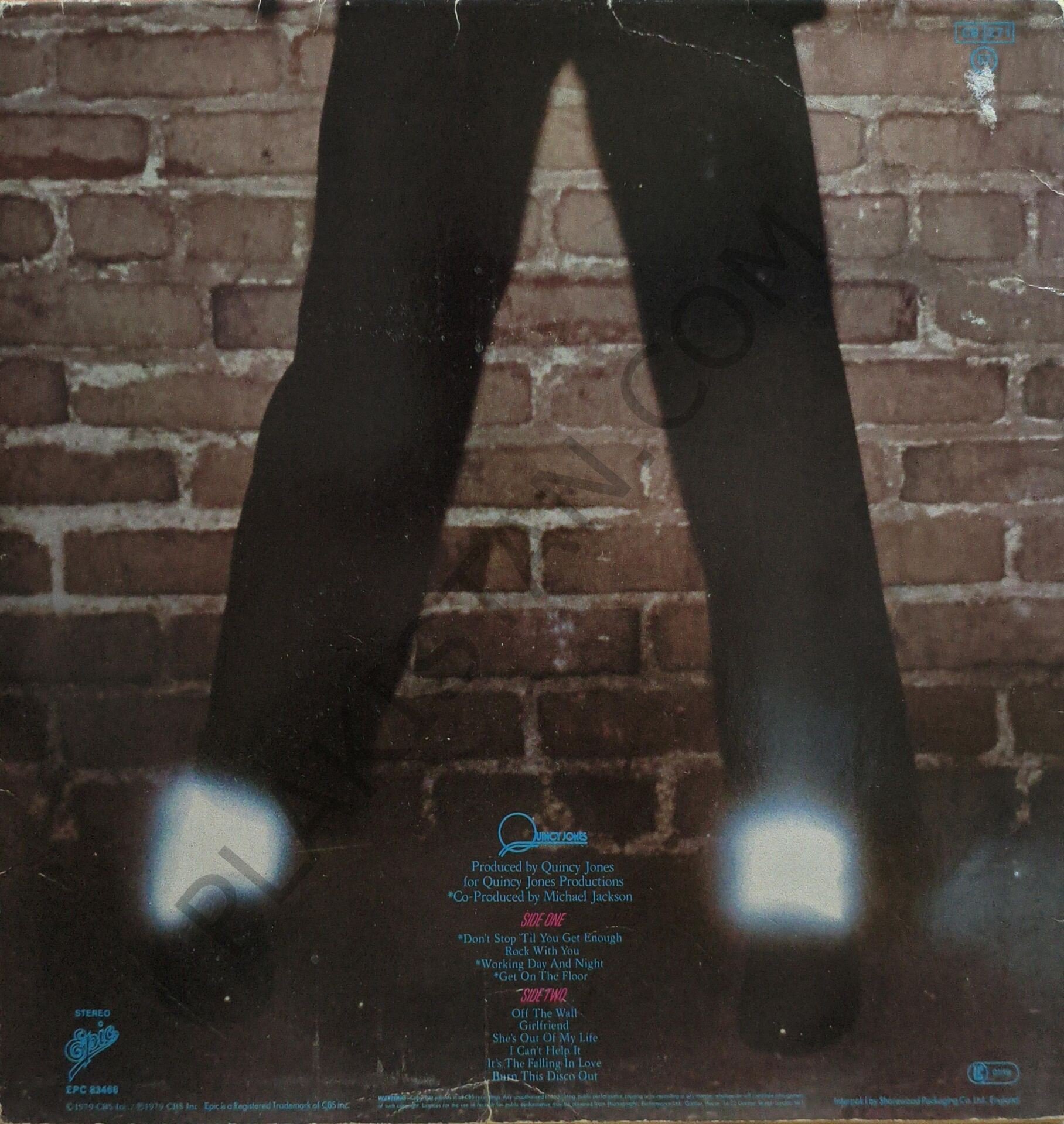 Michael Jackson – ( dönem baskı ) Off The Wall LP PLAK | Plakistan