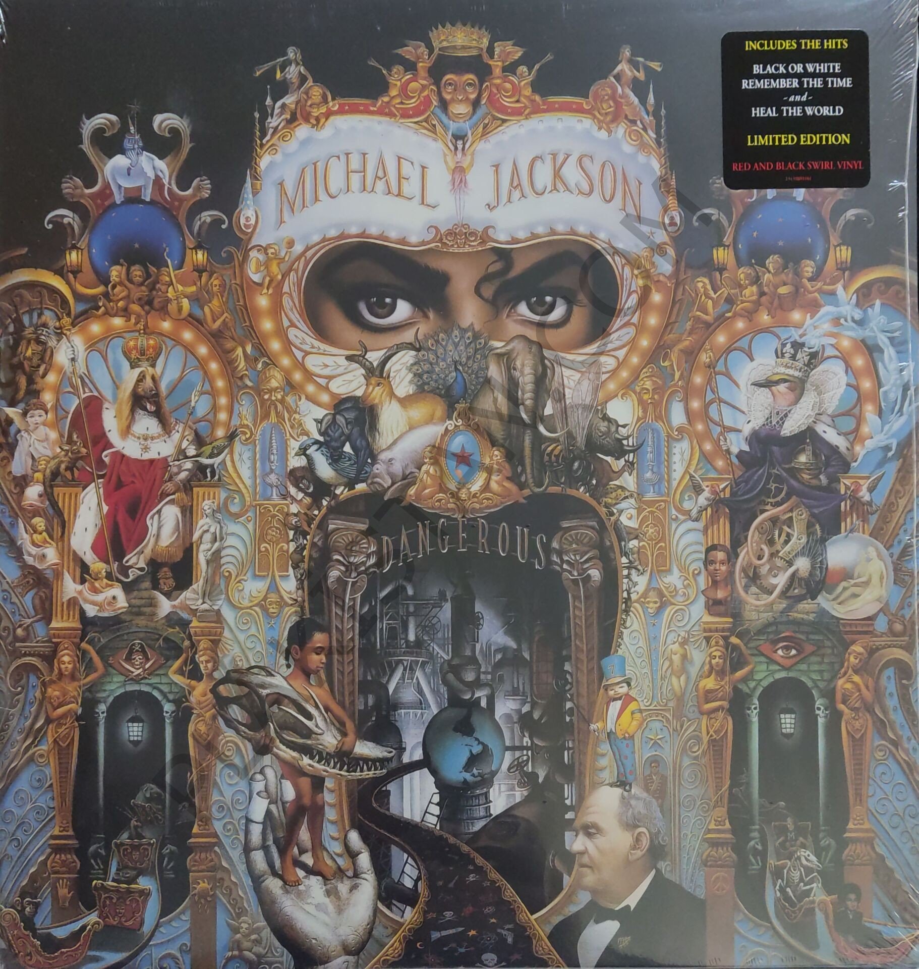 Michael Jackson - Dangerous (Limited Edition - Red Blacksmoke