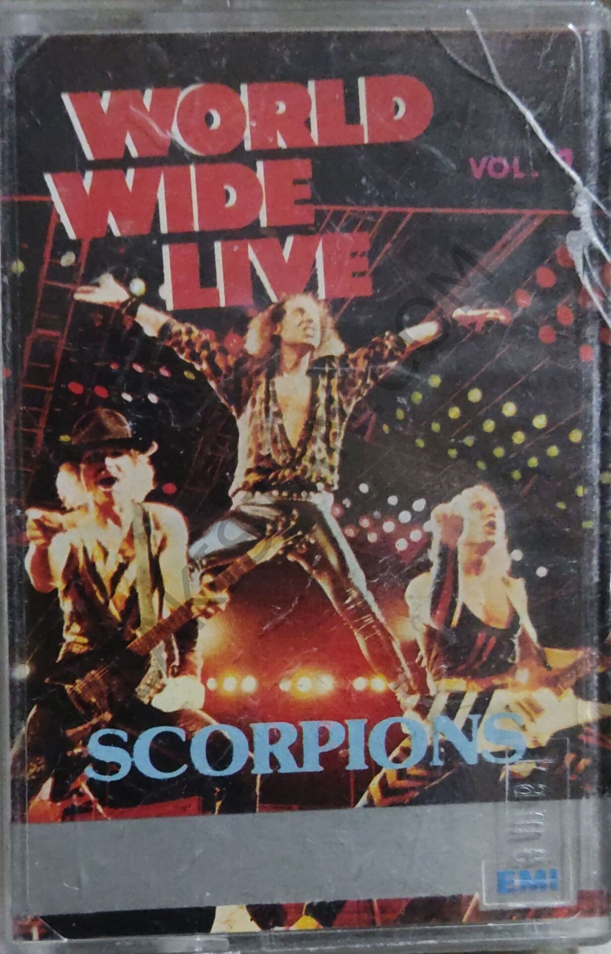 Scorpions – World Wide Live Vol.1 KAĞIT BASKI KASET | Plakistan
