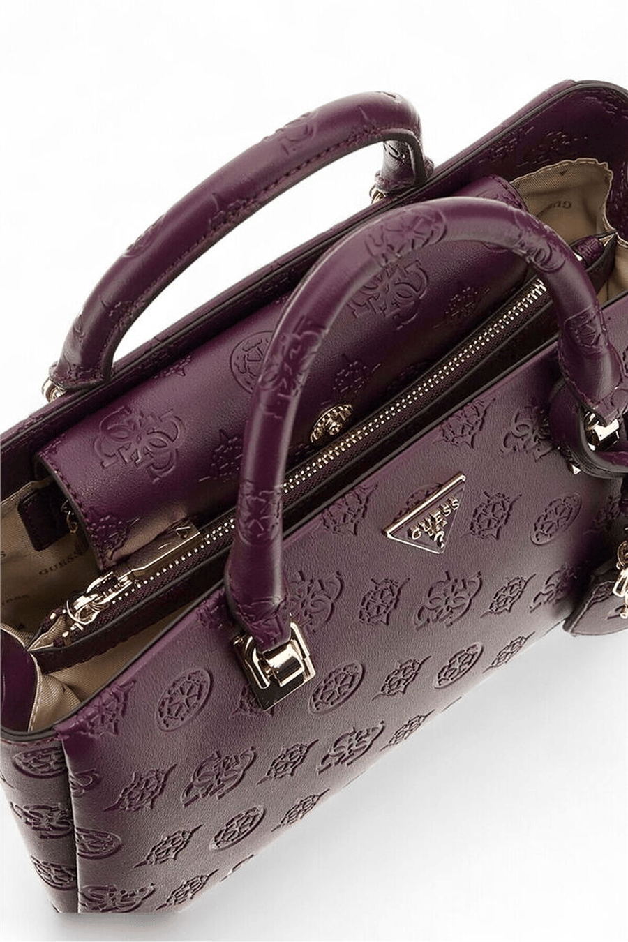 Guess Tisha Kadın Omuz Çantası Bordo | HWPD7764060
