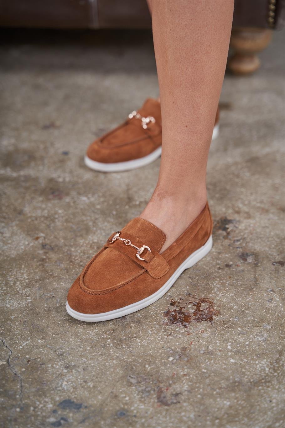 Suede moccasin shoes sale