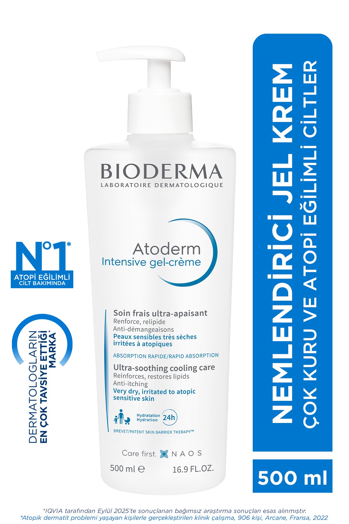 Bioderma Atoderm Intensive Gel-Cream Çok Kuru Atopi Eğilimli Cilt