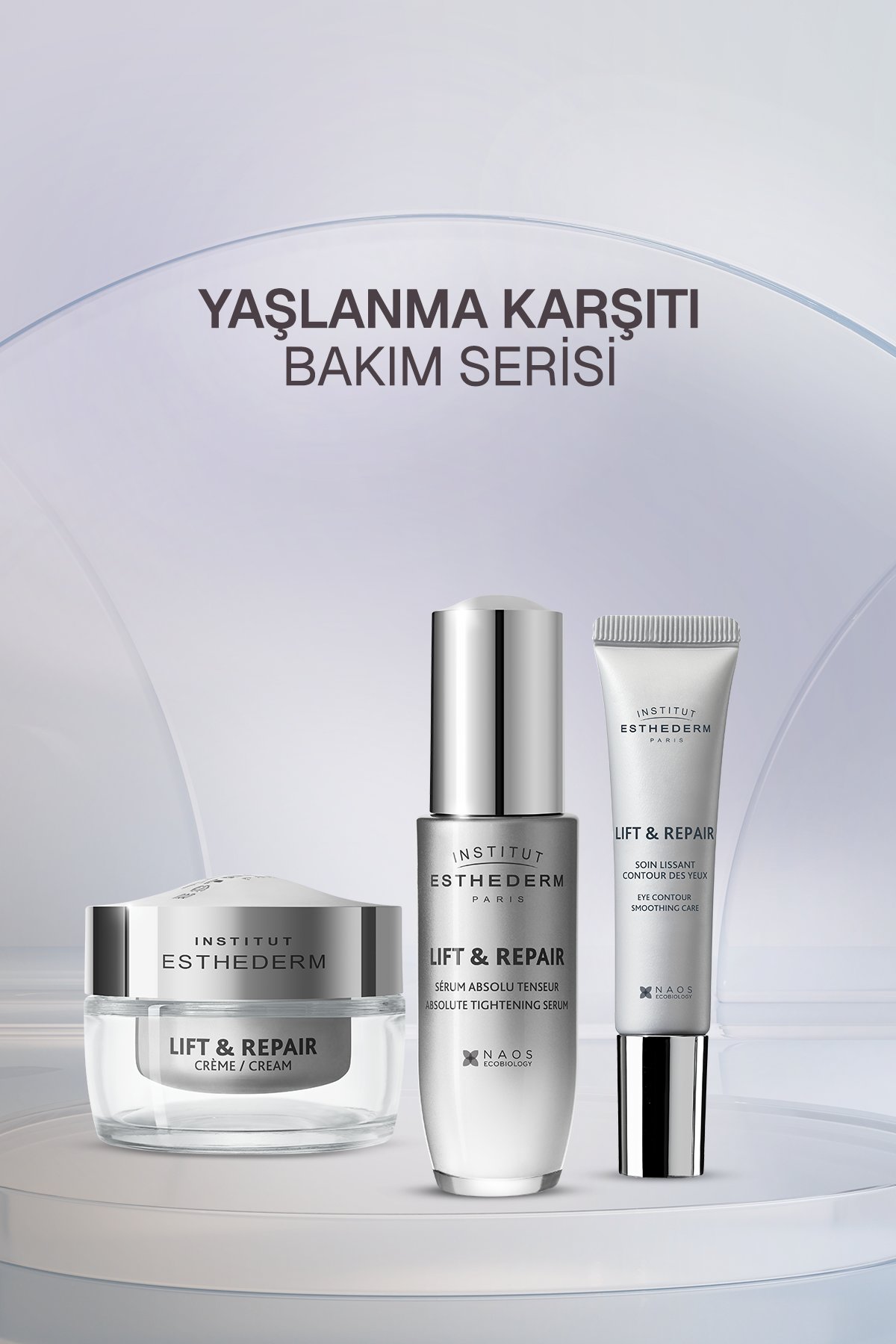 トリートメント hydeist Institut Esthederm Lift & Repair Sıkılaştırıcı ve Kırışıklık