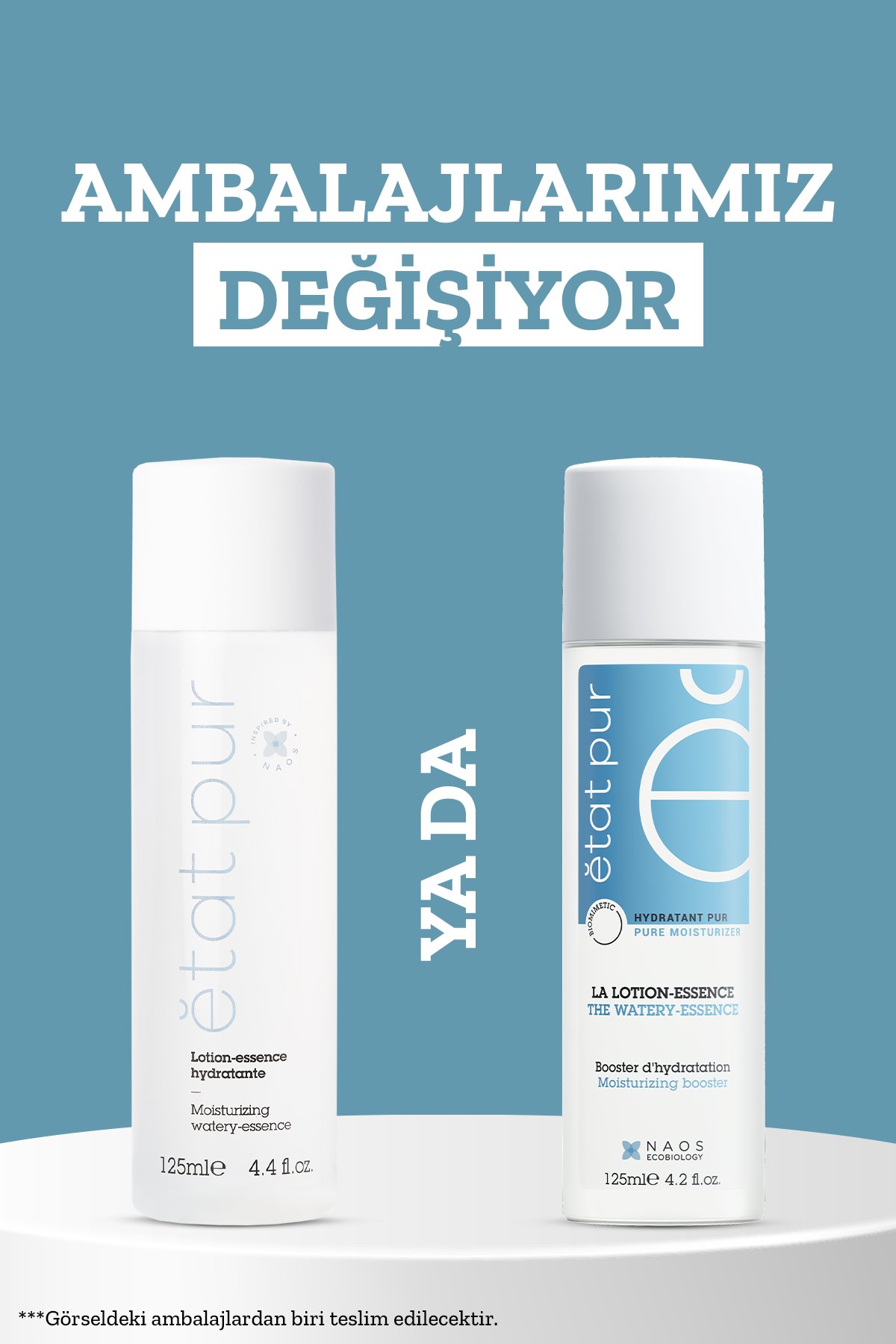 Etat Pur Watery Essence Su Bazlı Yüz Nemlendirici Losyon 125 ml