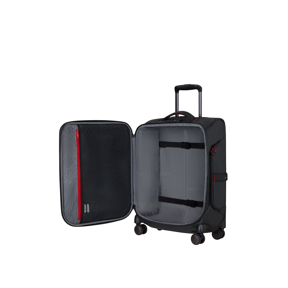 Samsonite Siyah Ecodiver - 4 Tekerlekli Duffle 55 cm Kabin Boy