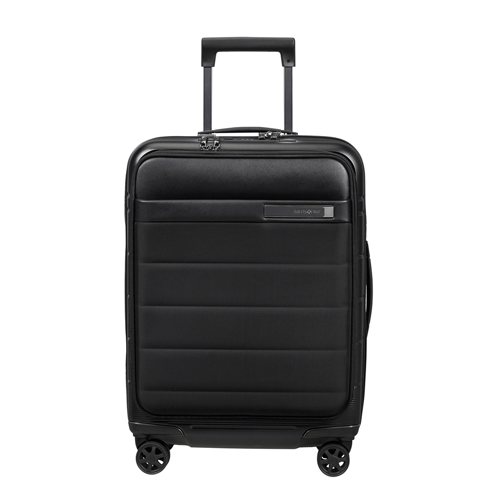 Samsonite Siyah Spinner Neopod Körüklü 4 Tekerlekli 55 cm Kabin