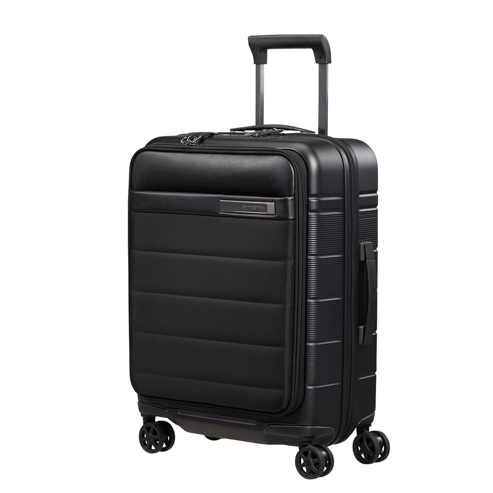 Samsonite Siyah Spinner Neopod Körüklü 4 Tekerlekli 55 cm Kabin