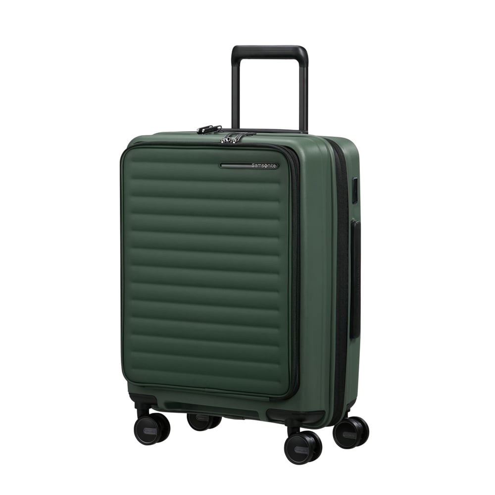 Samsonite Koyu Yeşil Restackd - Körüklü 55/20 Kabin Boy Valiz