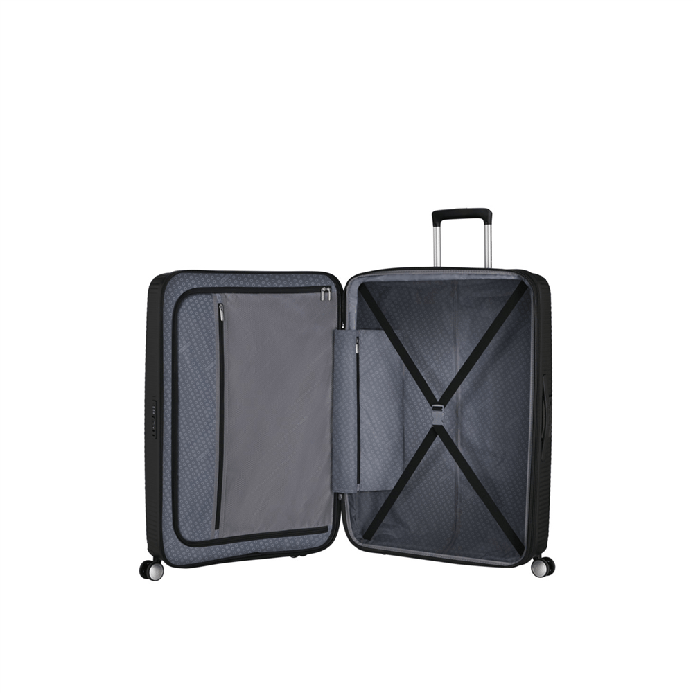 American Tourister Soundbox - Körüklü Spinner 80/30 Büyük Boy