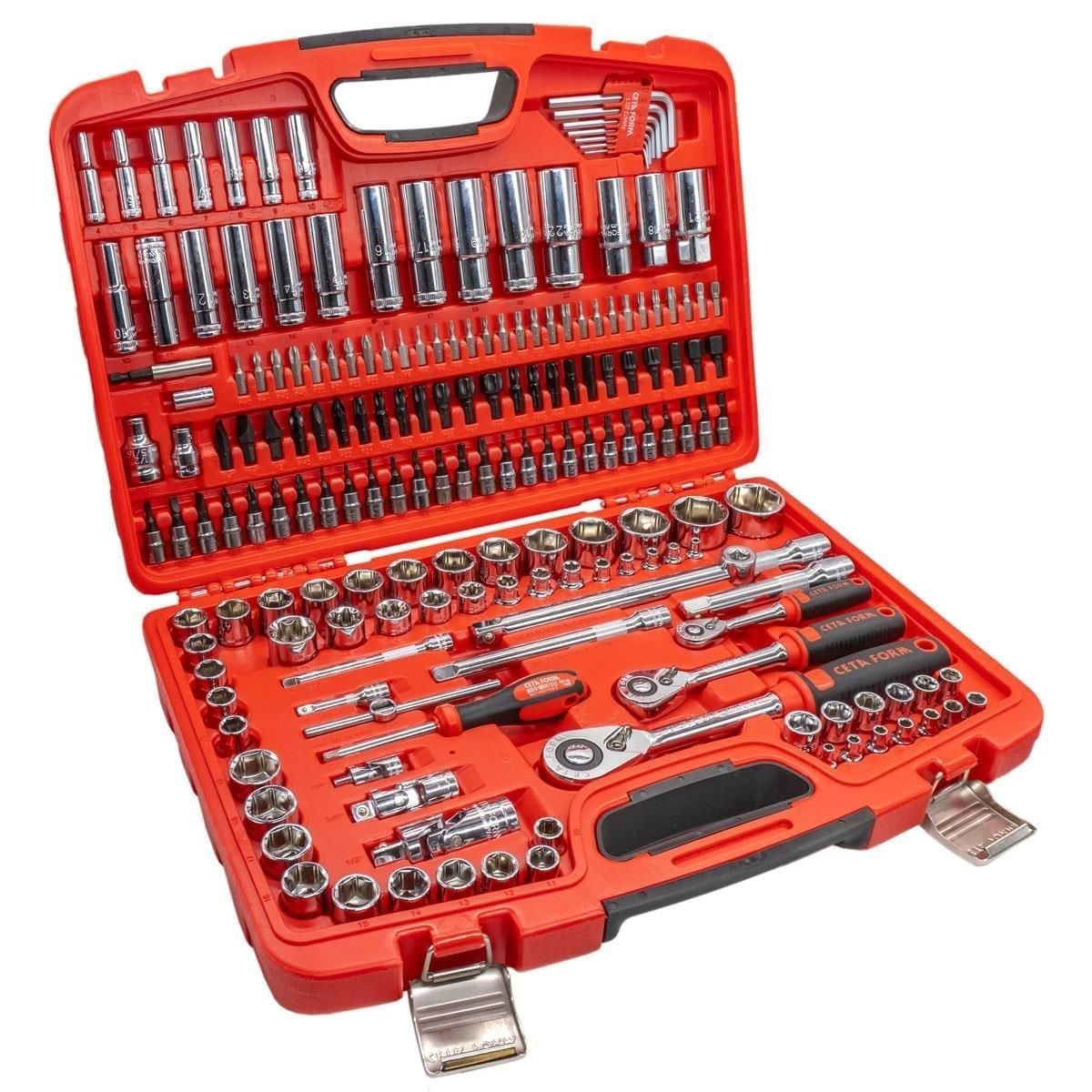 Ceta Form 52 Parça 3/8''+ 1/2'' 1000V İzoleli 6-Köşe Lokma Takımı