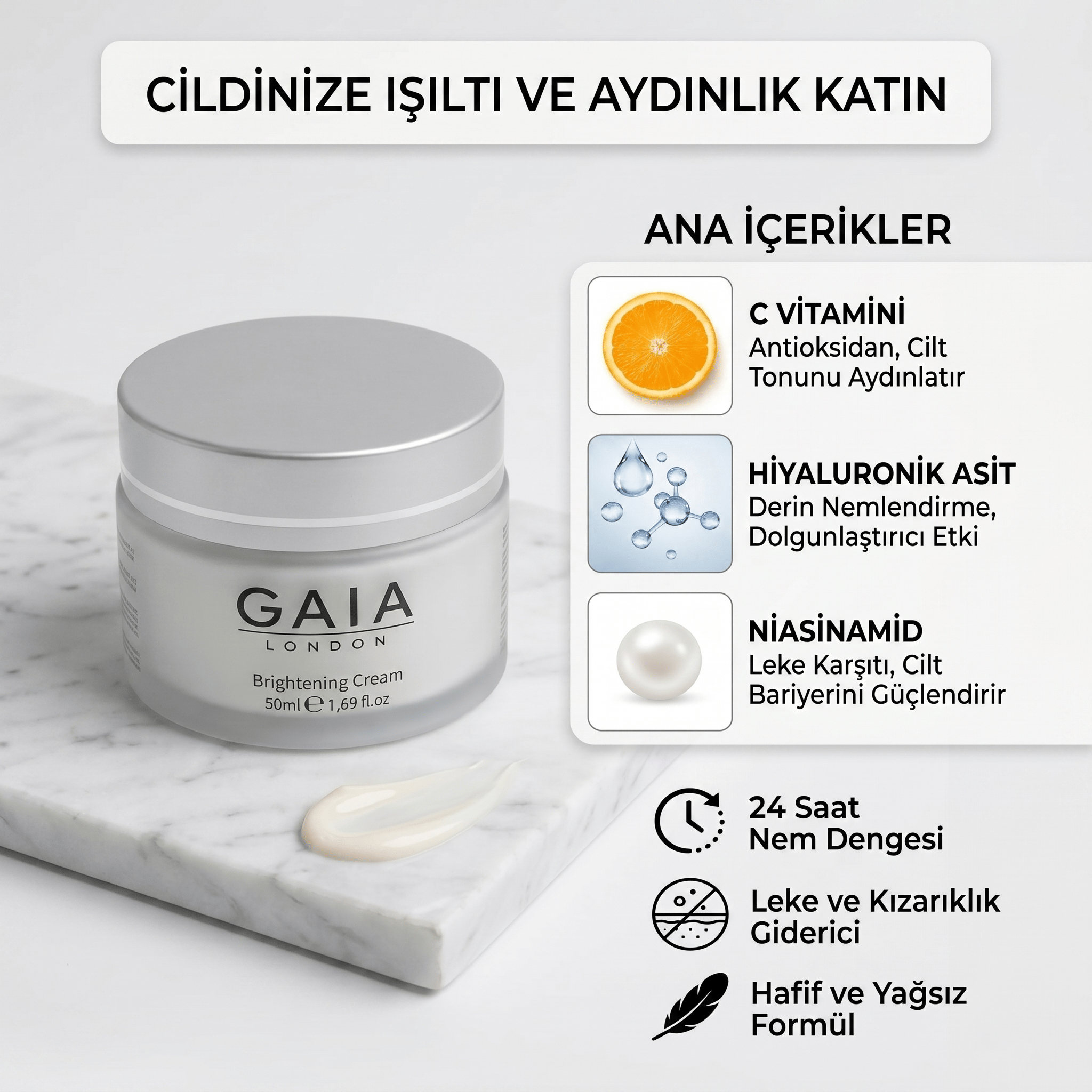 Gaia Lndon Leke Karşıtı Bakım Seti