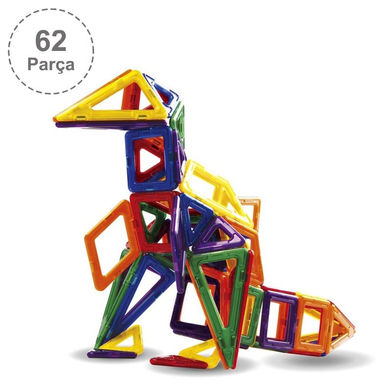 Magformers Mıknatıslı Creative Set - 62 Parça | Isabel Abbey