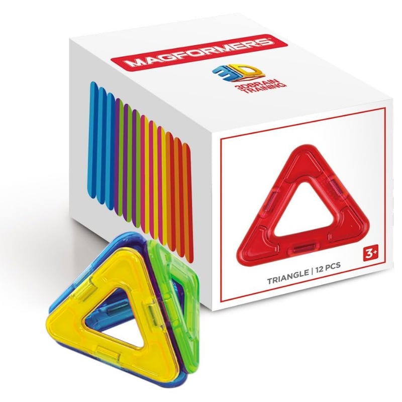 Magformers Mıknatıslı Triangle Set - 12 Parça | Isabel Abbey