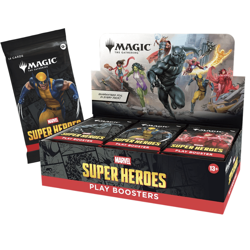 Marvel Super Heroes Play Booster Box