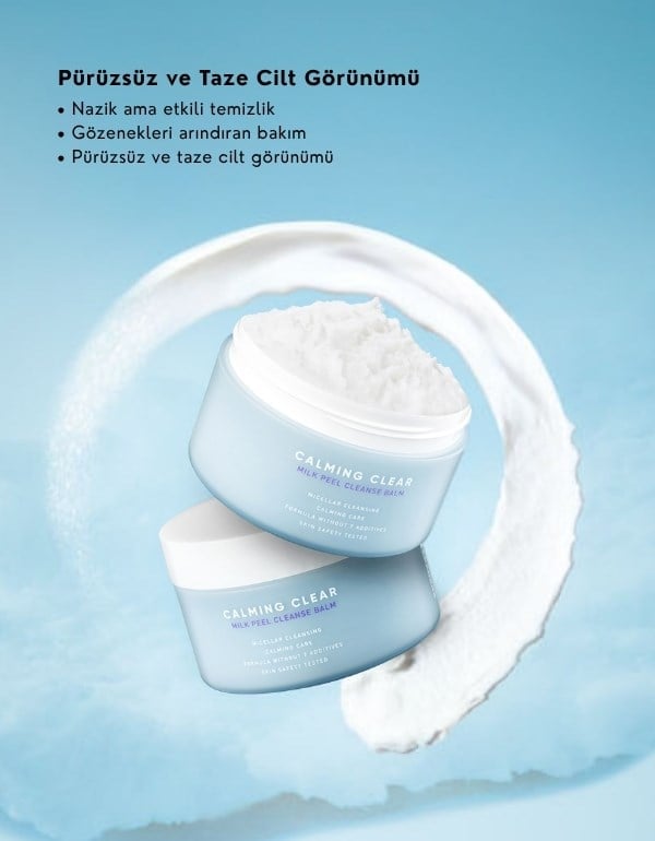 Calming Biotics Clear Milk Peel Cleanse Balm | Kore Yüz Temizleme