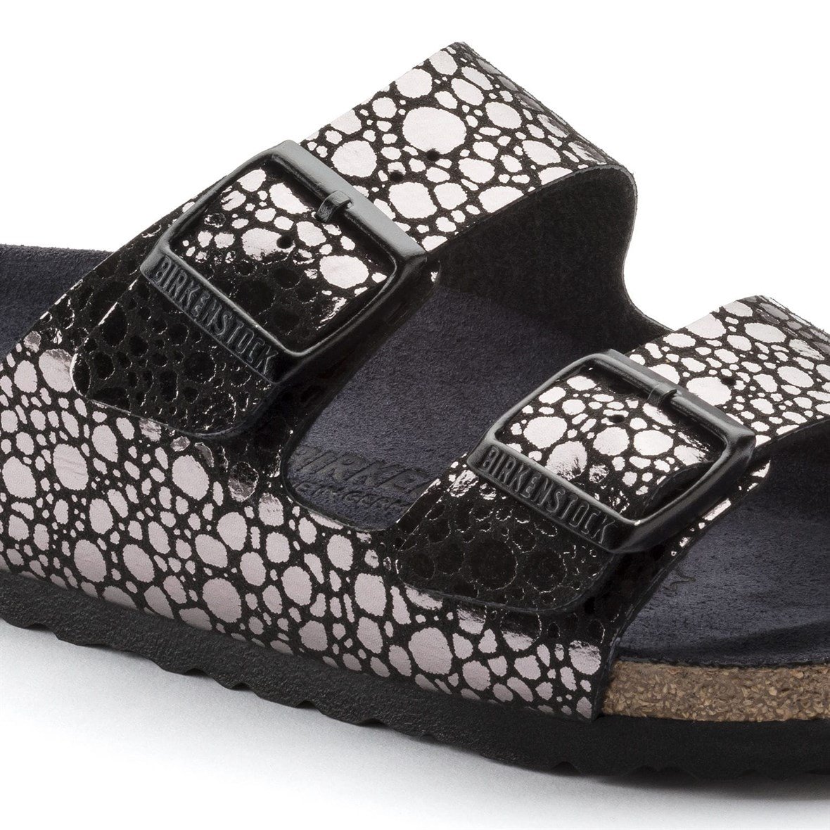 Birkenstock Arizona Bayan Terlik Sandalet Metallic Stones Black