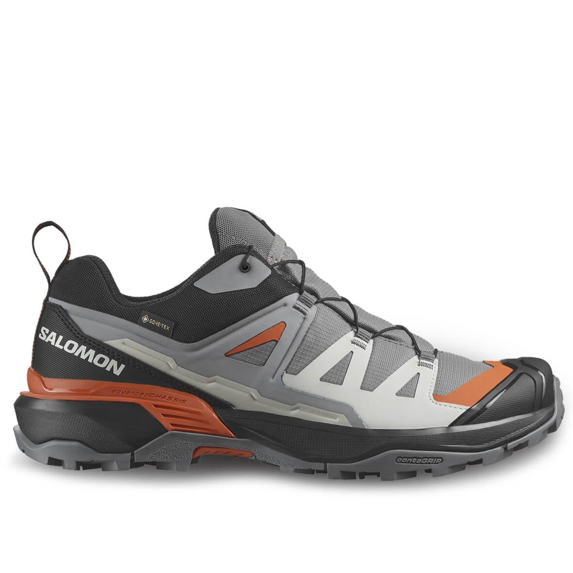 Salomon X Ultra 360 GTX Gore-Tex Erkek Outdoor Ayakkabı - Gri / Siyah
