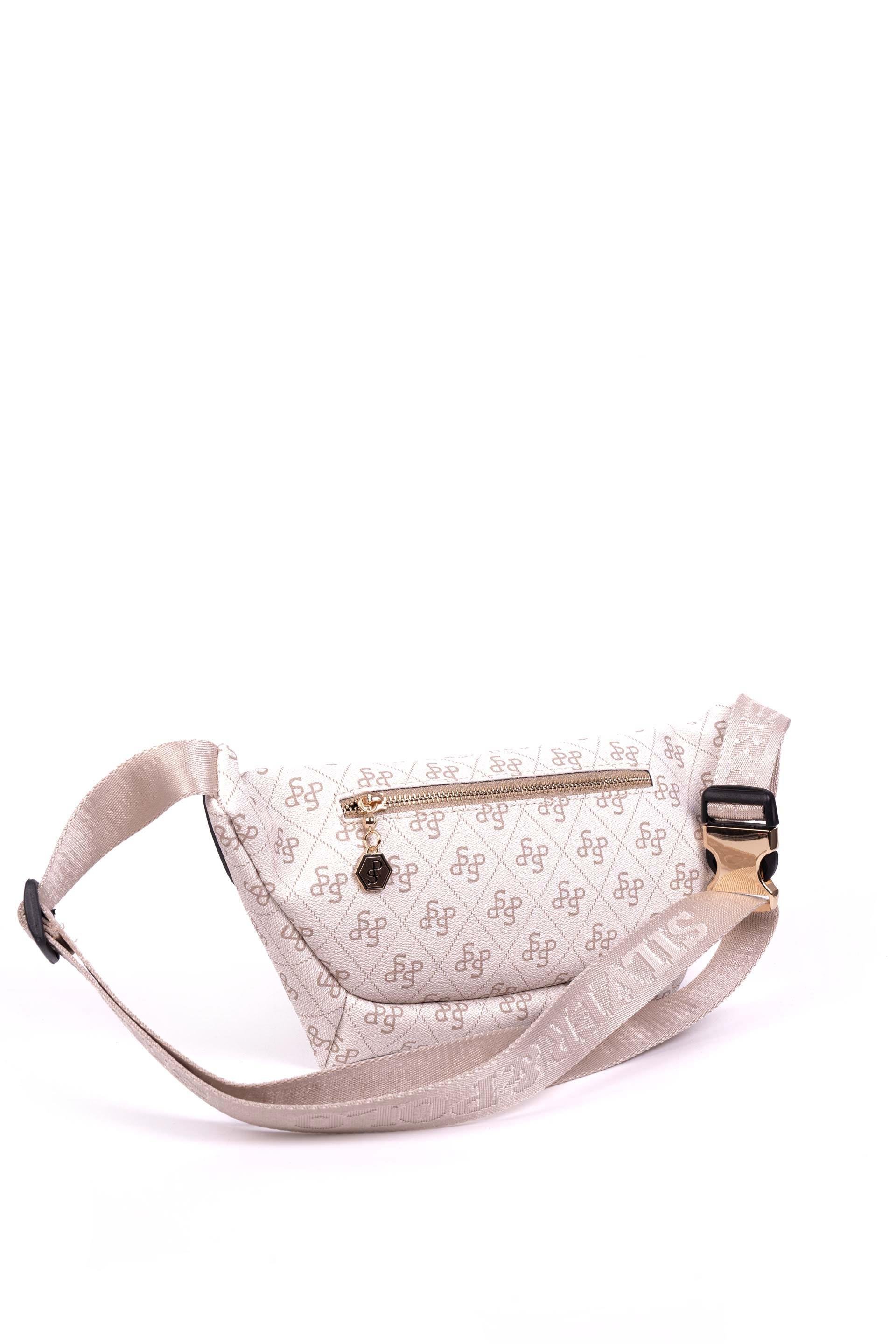 Silver & Polo Bej - Kum SP1192 Kadın Bel Çantası