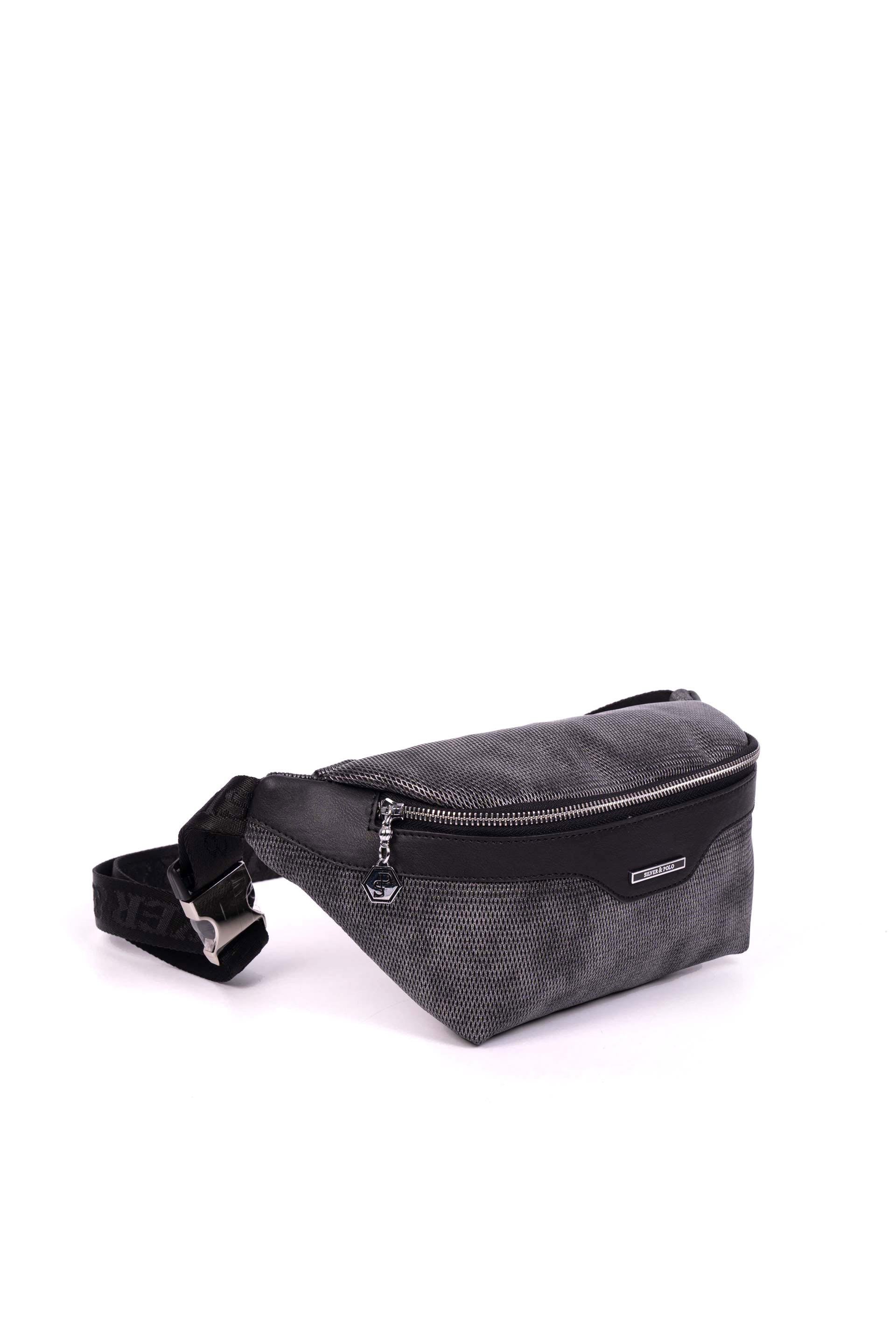 Silver & Polo M.gümüş - Siyah SP1192 Kadın Bel Çantası