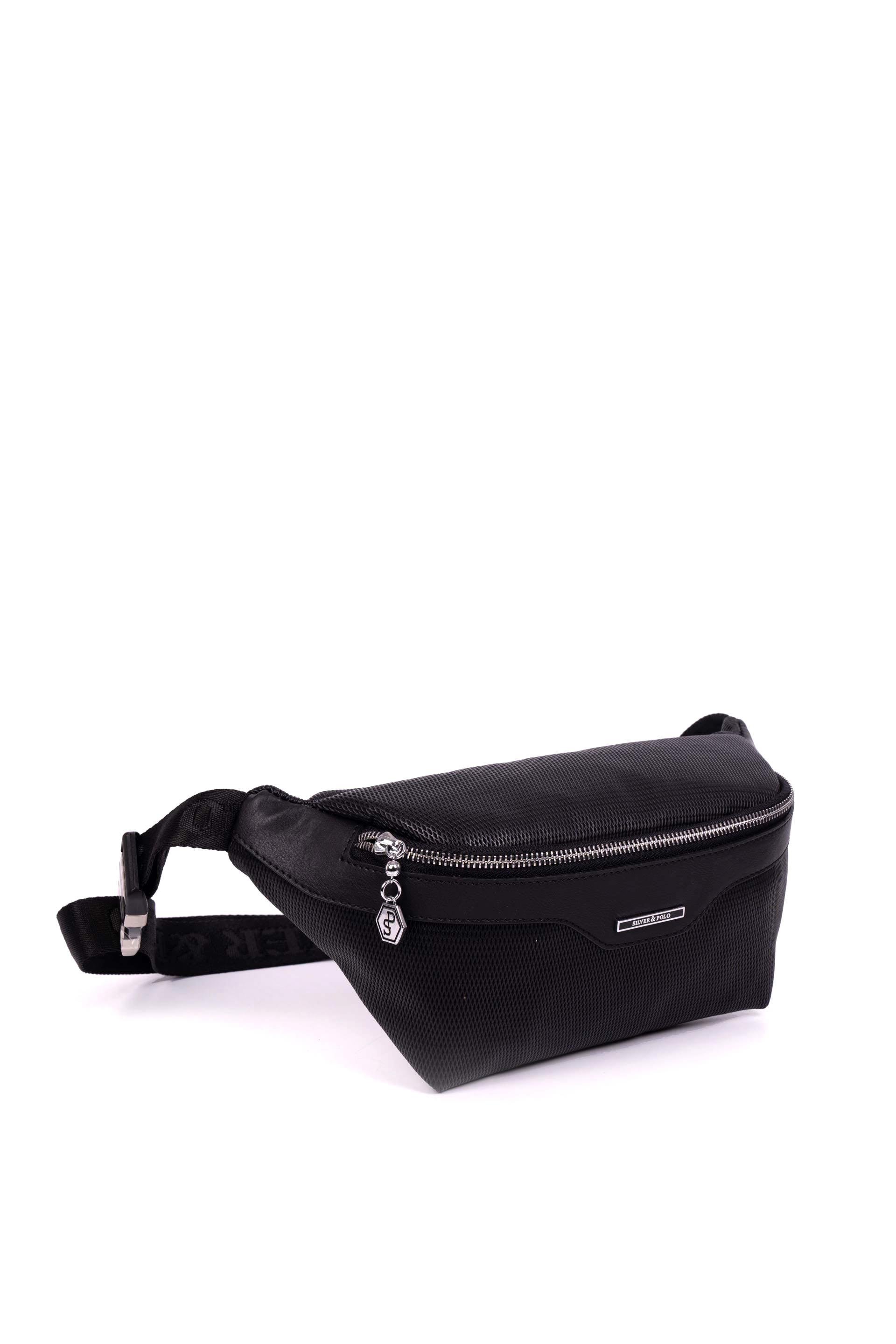 Silver & Polo Siyah SP1192 Kadın Bel Çantası