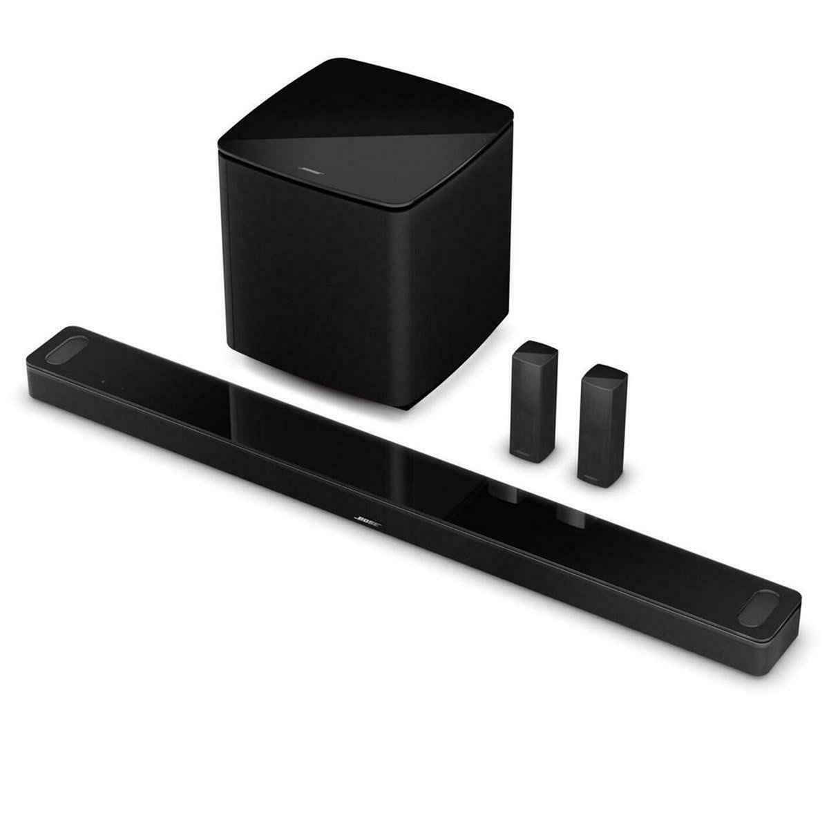 Bose Smart Soundbar 900 Siyah | Bass Modül 700 | Surround 700 Wi-Fi Atmos  Destekli Ses Sistemi