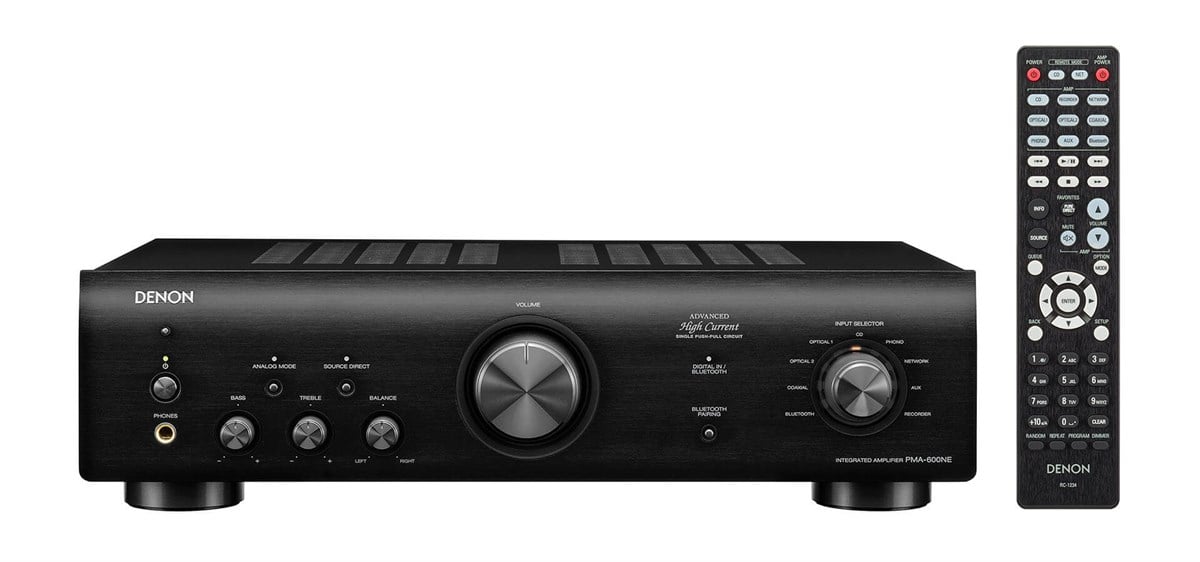 Denon PMA-600NE Siyah 2x70W Stereo Bluetooth Amplifikatör