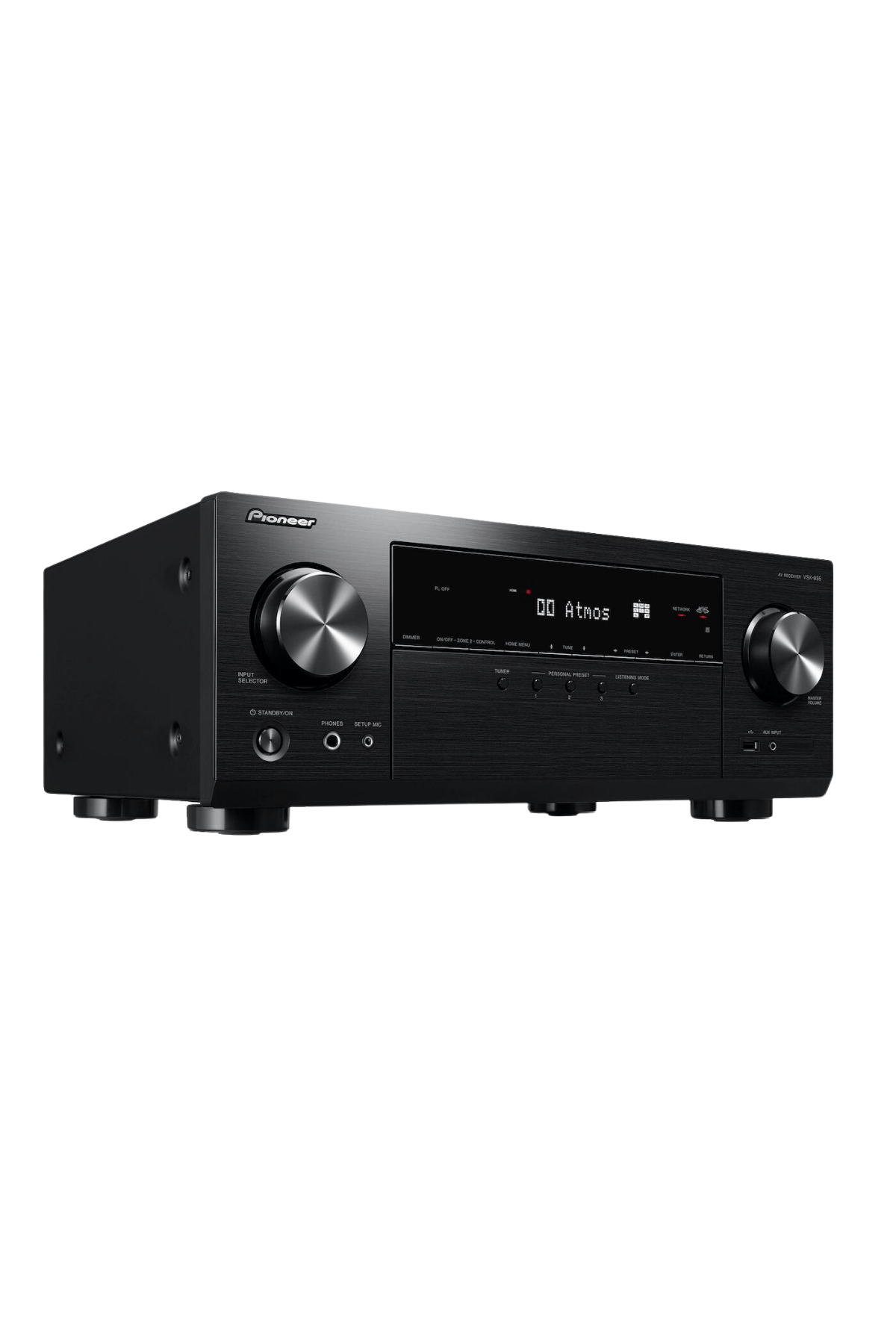 Pioneer VSX-935 Récepteur AV Noir - Bluetooth, 7.2 Canaux, 8K UHD, Dolby Atmos
