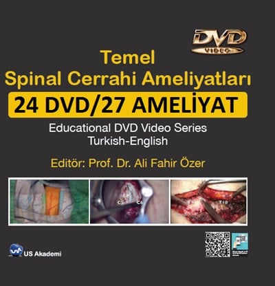 Temel Spinal Cerrahi Ameliyatları 27 DVD Seti