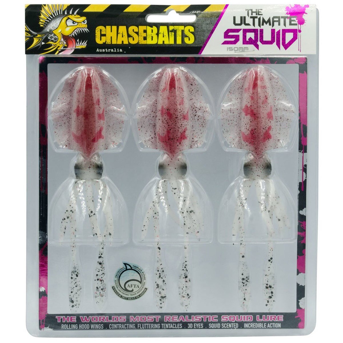 CHASEBAITS Ultimate Squid 20cm Calamari │