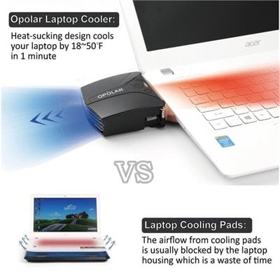 Opolar LC05 Laptop Swith Vakumlu Laptop Soğutucu