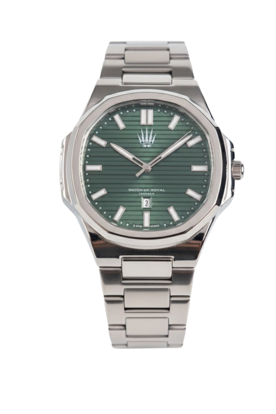 SILVER925 約40g Novatick Silver Yeşil Kol Saati