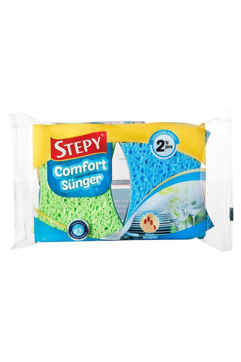 Stepy Bulaşık Süngeri Comfort 2 li I entazem.com