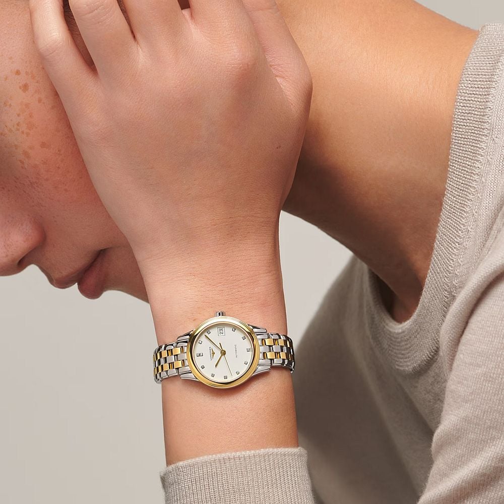 Longines Flagship 26mm Pırlantalı Bayan Kol Saati L4.274.3.27.7