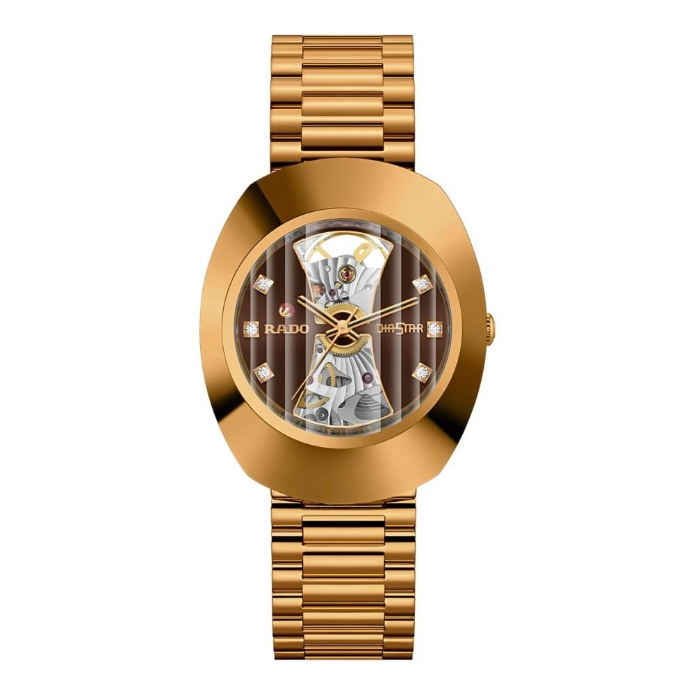 RADO DIASTAR 腕時計 レディース D119 Rado DiaStar Original Open Heart 35mm Kadın Saati R12065303