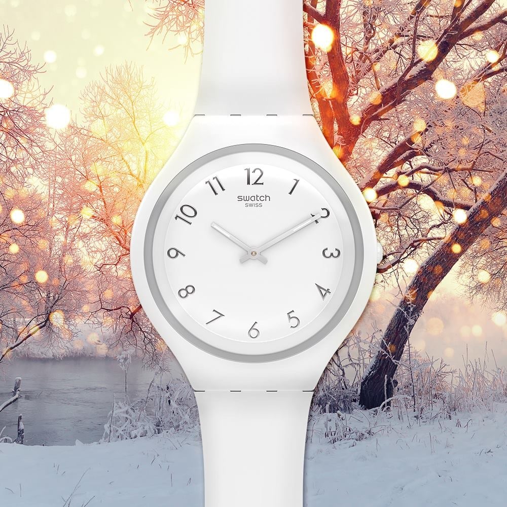 SWATCH Skin SVUW101 Skinsnow Super nce Bayan Saati