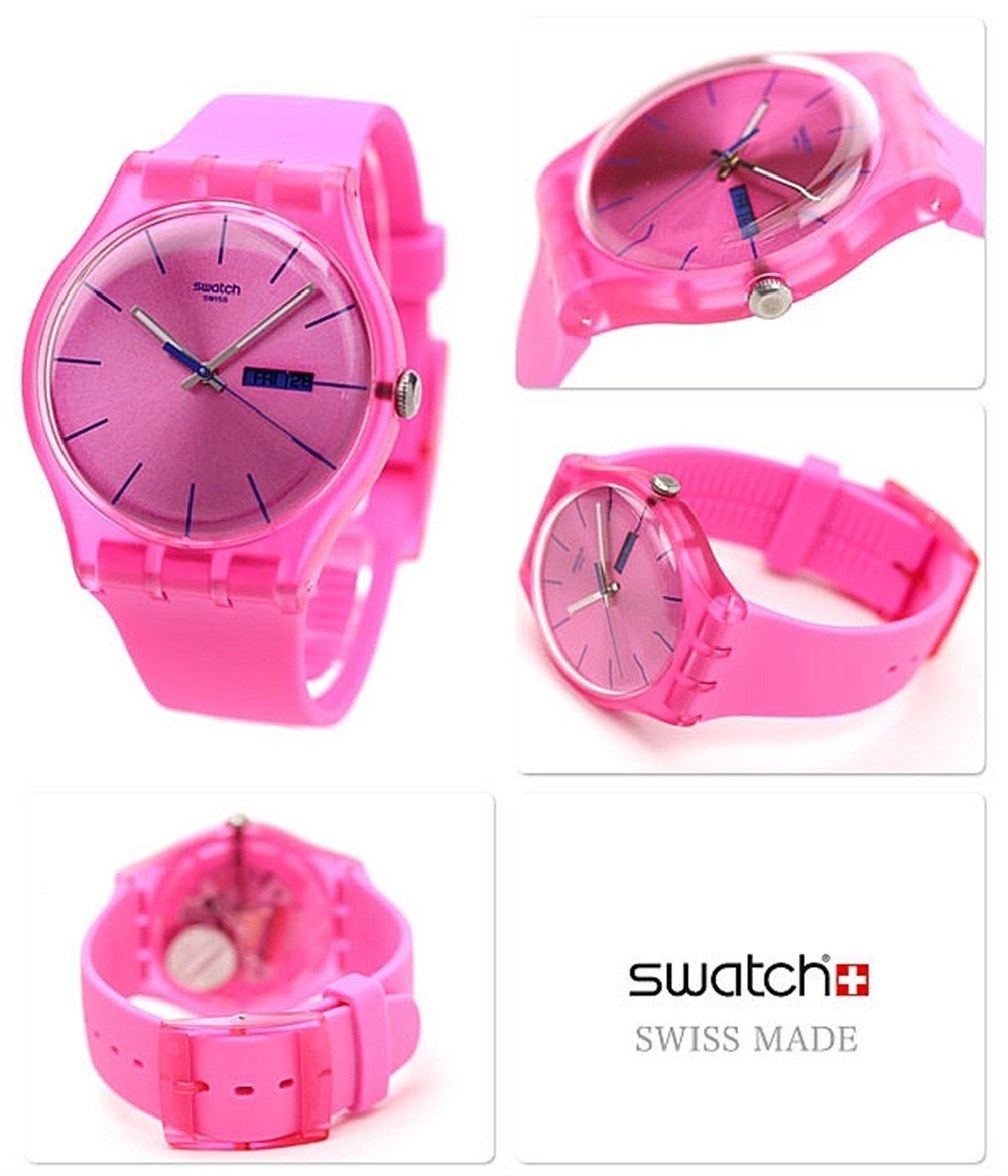 Swatch SUOP700 Pink Rebel Bayan Kol Saati