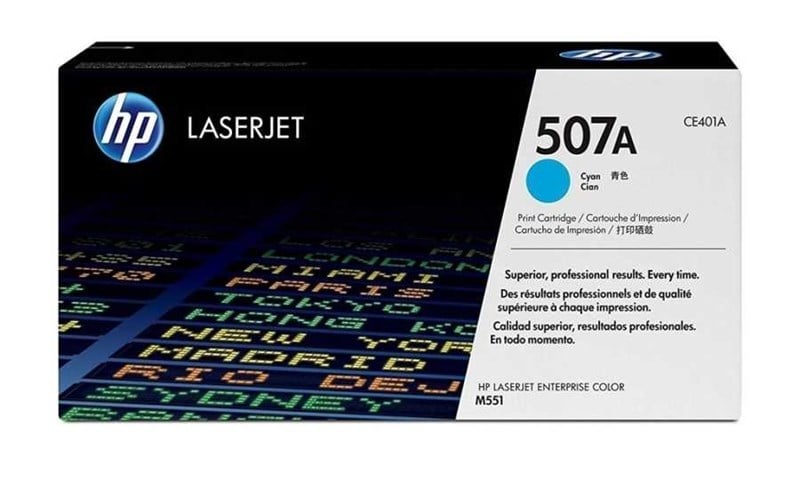 Hp LaserJet Enterprise 500 Color M551n Mavi Orjinal Toner 40,00 USD Hemen  Satın AL