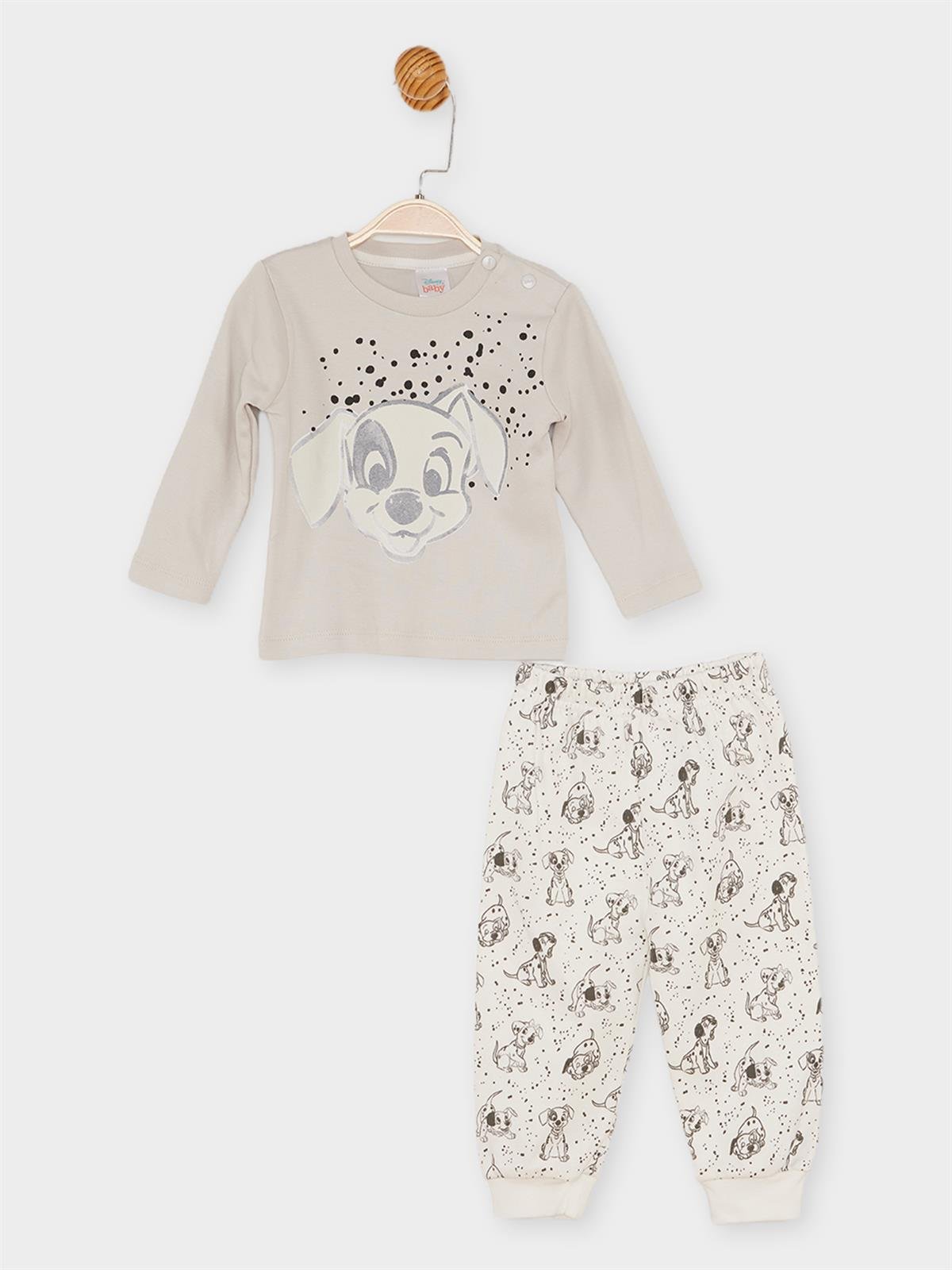 101 Dalmaçyalılar Lisanslı Erkek Bebek Pijama Takımı 21439 | Supermino
