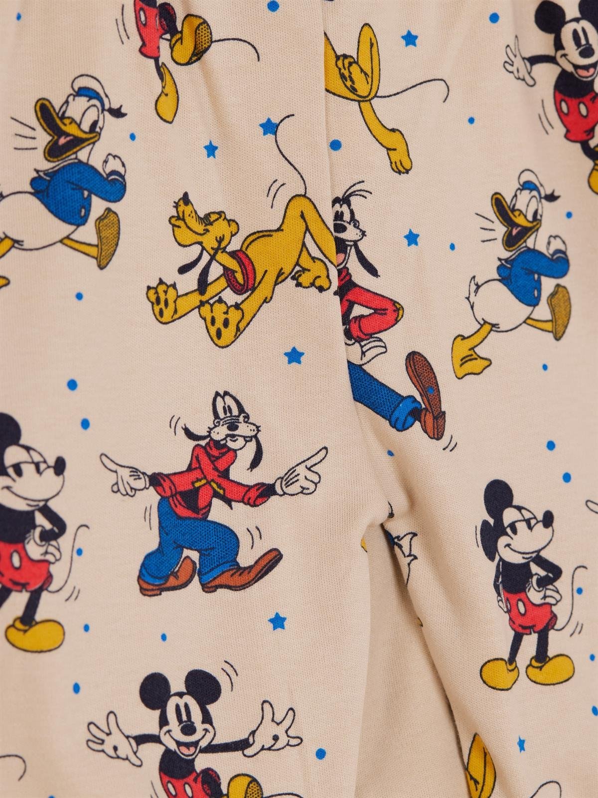 Mickey Mouse Lisanslı Erkek Bebek Pijama Takımı 21459 | Supermino