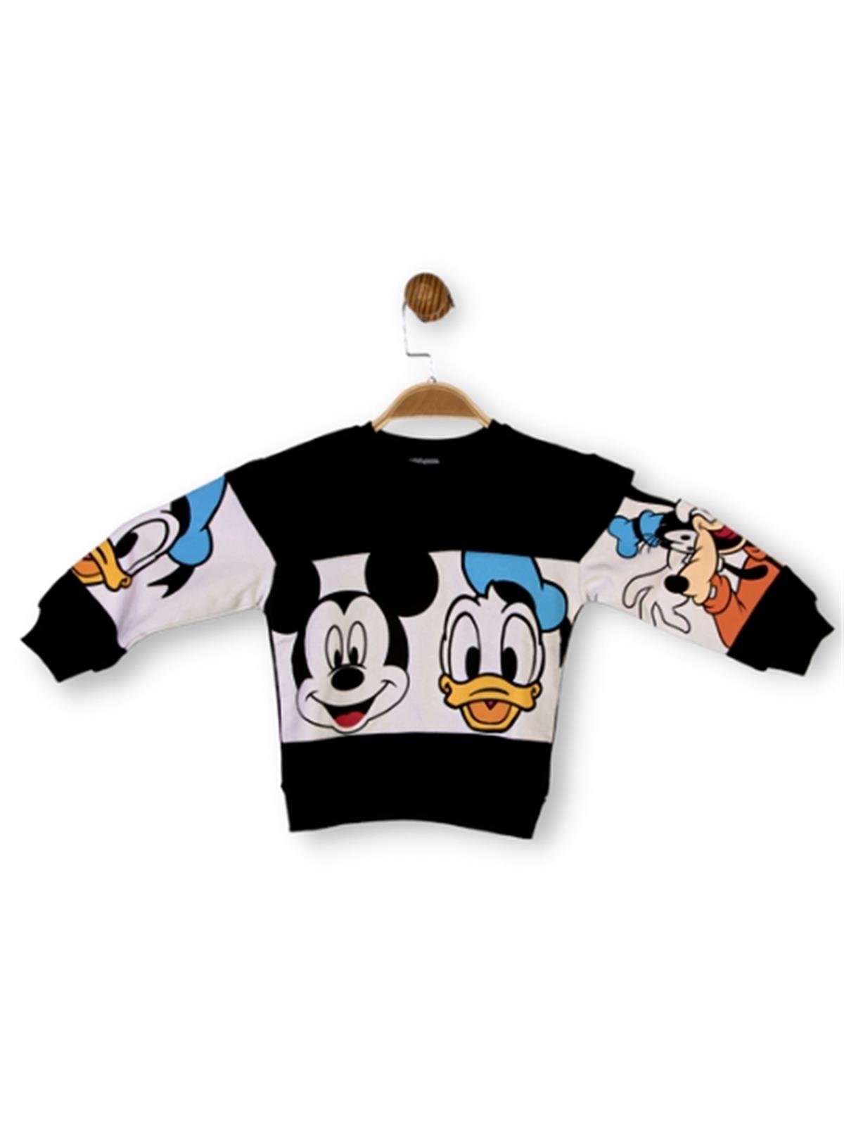 Minnie Mouse Lisanslı Kız Sweatshirt 21507 | Supermino