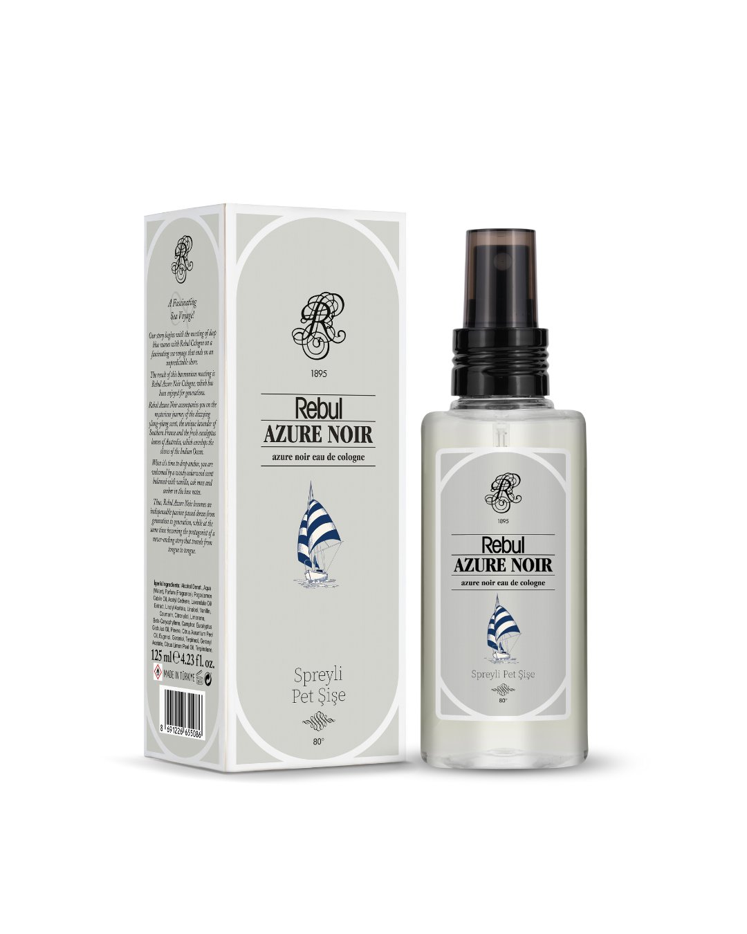Rebul Azure Noir EDC 125 ml - Rebul