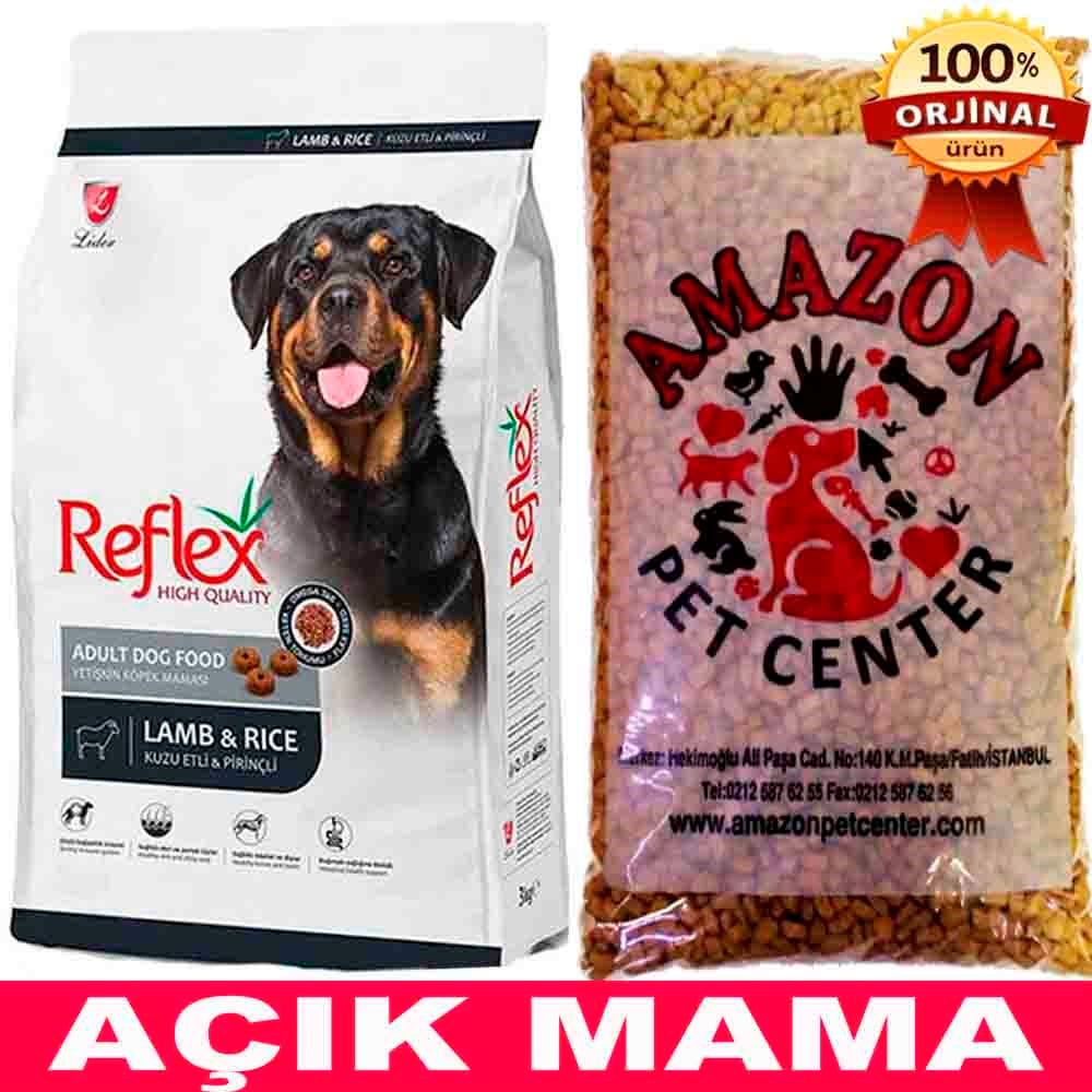 Reflex Kuzu Etli Yetişkin Köpek Maması Açık 1 Kg-AMAZONPETCENTER.COM