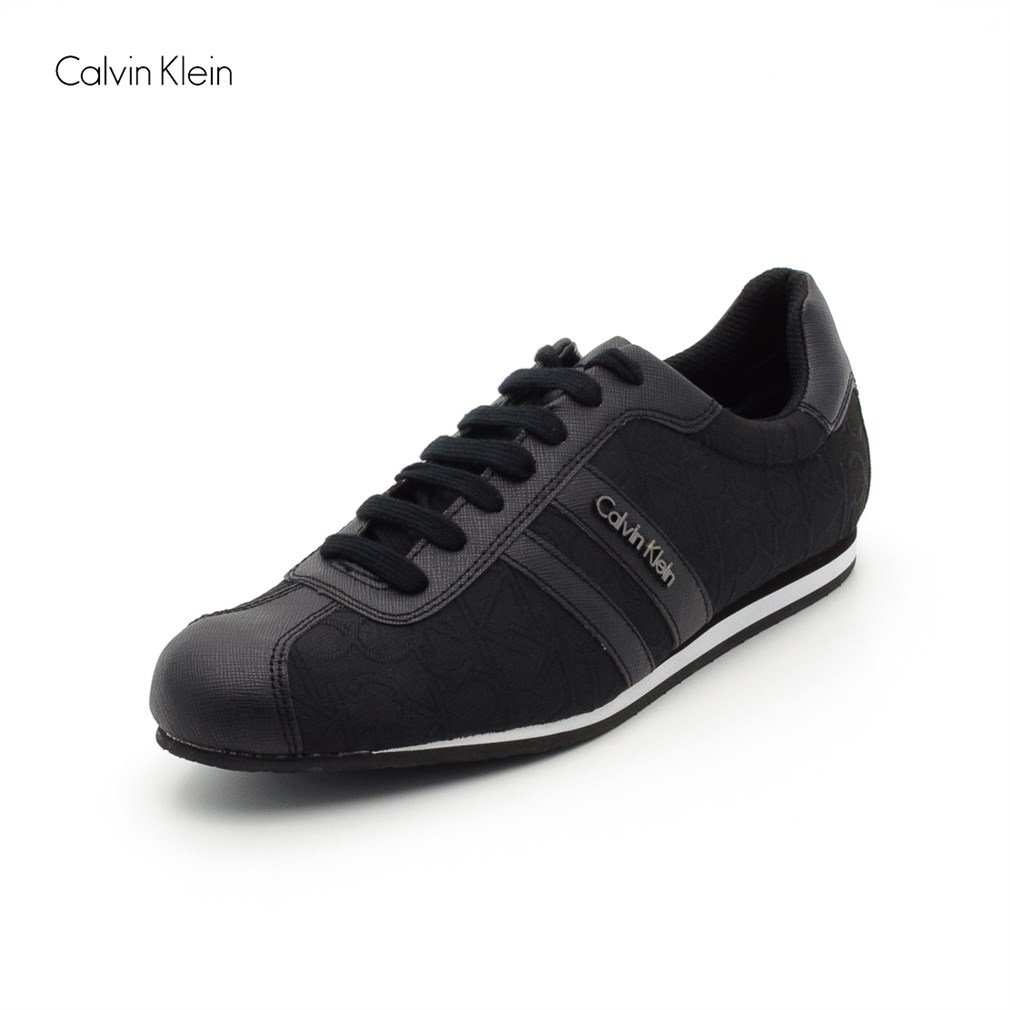 Calvin Klein Erkek Sneaker Kauçuk Taban O10805 GEORGE CK LOGO - BLACK |  Marka Park