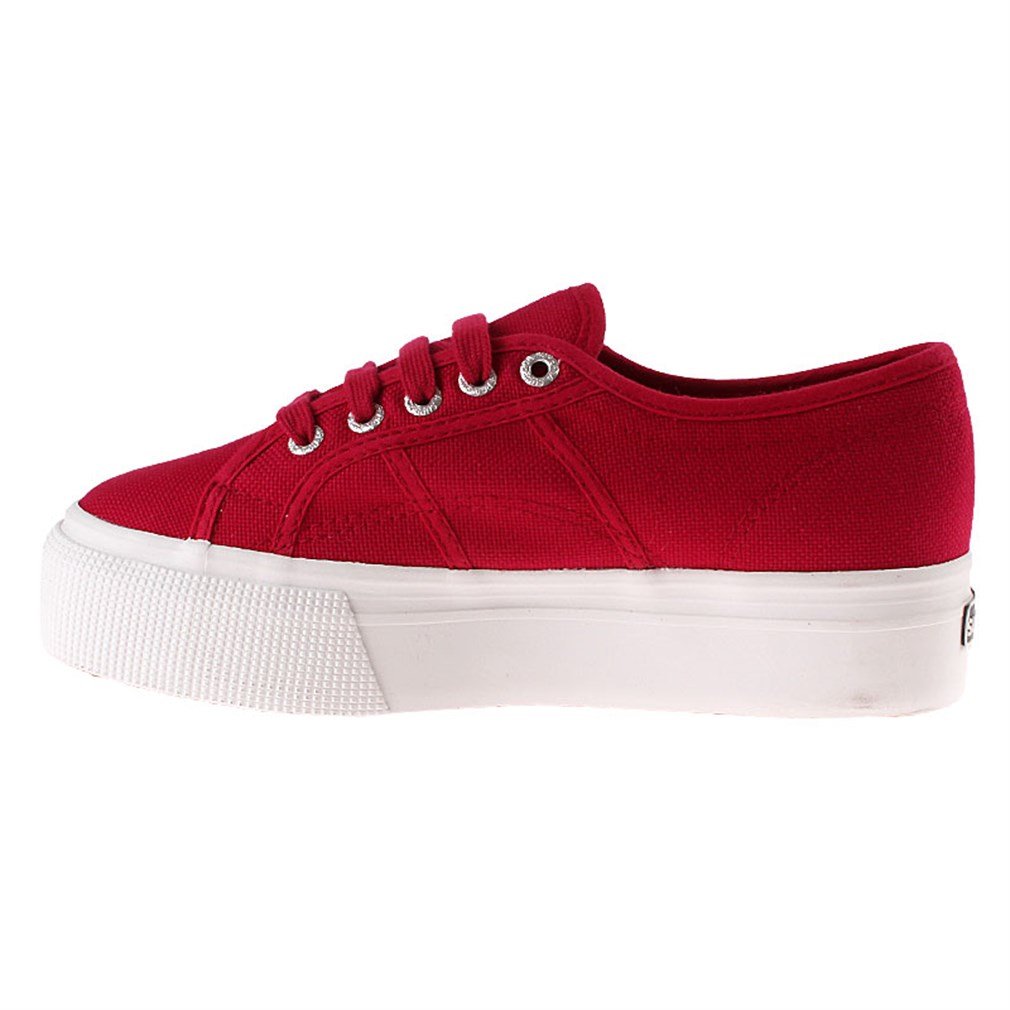 Superga Kadın Keten Ayakkabı Kauçuk Taban 2790ACOTW LINEA UP AND DOWN  X01018 S0001L0 - CERİSE | Marka Park