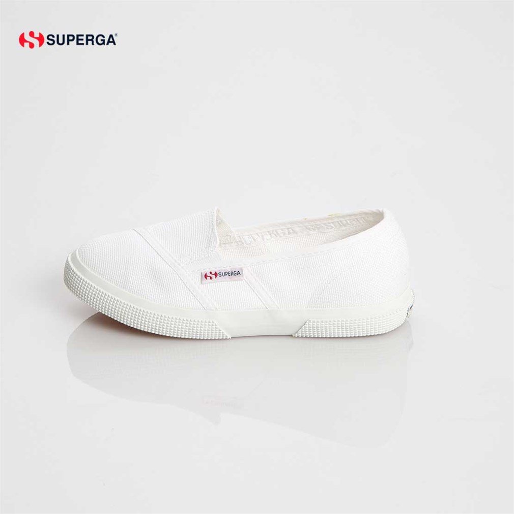 BEYAZ Kız Çocuk Keten Ayakkabı 2210-COTJ SUPERGA X01553 S009IF0 901  SYNTHETIC WHITE